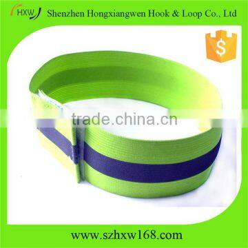 Hook And Loop Closure Elastic Reflective Adjustable Armband photo-4