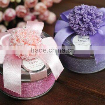 wedding gift tin candy box for love