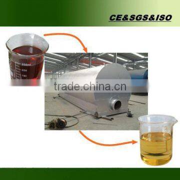 Continuous heavy oil purification machinery