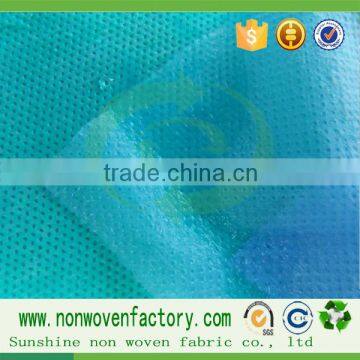 upholstery spunbond breathable waterproof lining fabric/nonwoven fabric/ waterproof laminated fabric