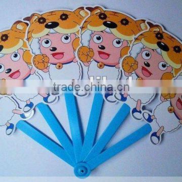 Cartoon Folding PP Hand Fan