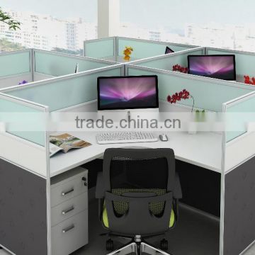 High quality office partition for 4 people