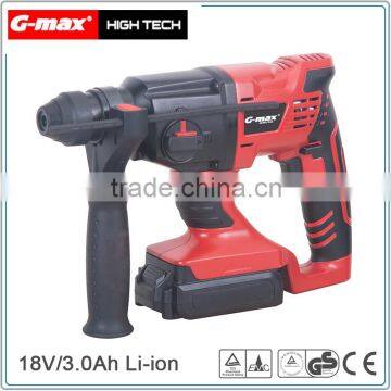 2015 Best-seller 3.0Ah Li-ion Powered 20mm Hammer Drill GT13071