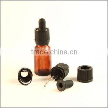 0.5ml 1ml Amber Glass Bottles With Two Part Tamper Evident Dropper Cap photo-5