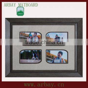 Multi opening picture frame matboard/custom matboard/home decor wholesale alibaba picture frames Matboard