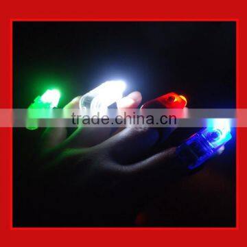 cheapest led laser finger light,led light up finger light with 3XAG10 battery