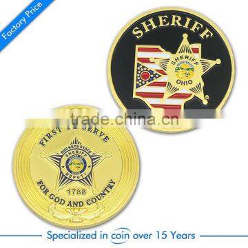 Supply high quality custom us military challenge coin