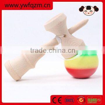 Promotion cheap kids toy 3 colors wholesale kendama