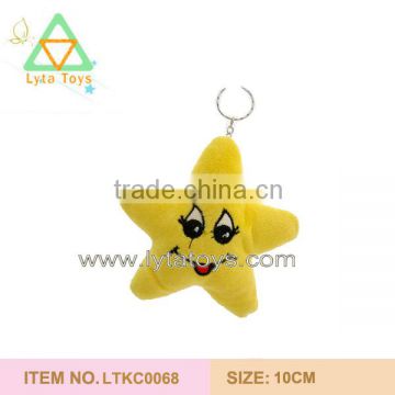 Cute Plush Star Key Chain