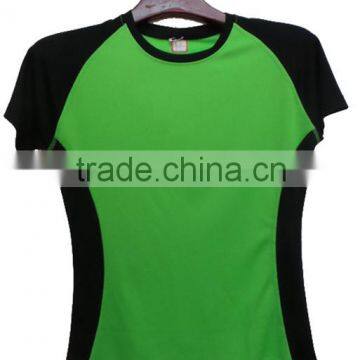 Cheap wholesale OEM design dry fit polyester t shirt sport