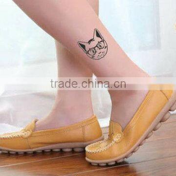 cat shape body tatoo stickers