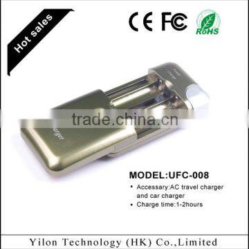 colorful portable mobile phone universal usb multi charger battery recharge aa