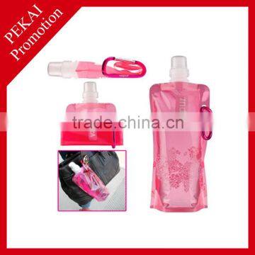 Promotion top quality bpa free foldable plastic water bottles