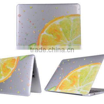 New Lemon Printing Design For Macbook Clear Cover Case Super Slim Protective Case