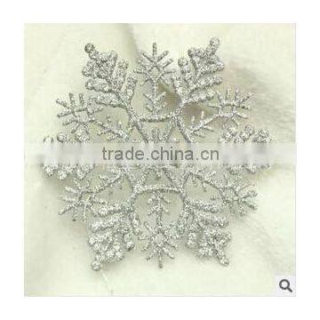 plastic Christmas decoration snowflake