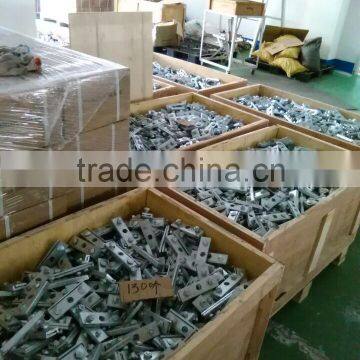 Suspension Clamp With 2 Bolts / Electric Galvanized Steel Cable Clamp photo-4