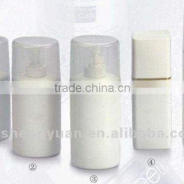 round shape cosmetics with PE material