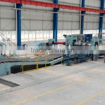 automatic steel coil uncoiling,leveling and cut to length line