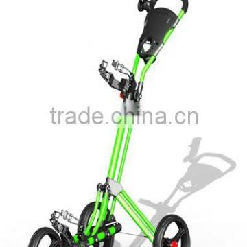 One Click Folding 3 wheel Golf Push Cart