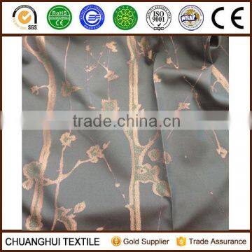 2015 new product 300cm width 100% polyester wintersweet jacquard fabric for decoration