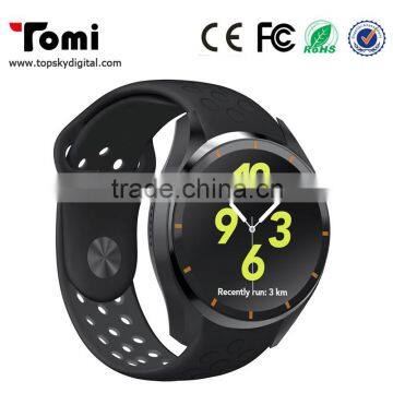 3G Heart Rate Monitor Pedometer G-sensor Wifi GPS Smart Watch photo-2