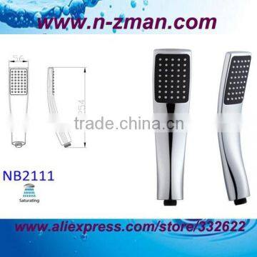 Saturating Shower head,One function Hand Shower,Black Handheld Shower