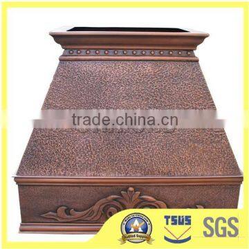 New Style Handcraft Copper Kitchen Range Hood , Kitchen Copper Range Hood photo-3