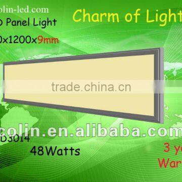 300x1200mm flat panel led lighting