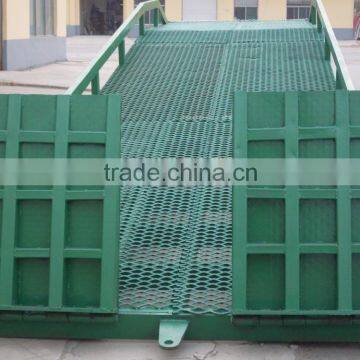 hydraulic portable steel trailer ramp