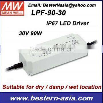 LPF-90-30 30V meanwell powersupplies for LED