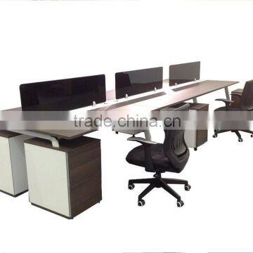 Modern Design Office Workstation For 6 People, One Set for 6 Seater