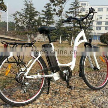 Buy Green Female City Electric Bike Electric Dirt Bikes for Adults With CE, EN15194