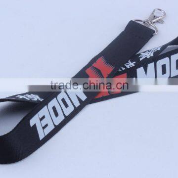 New Style Single Cheap Custom Logo Nylon Printed Lanyard photo-2
