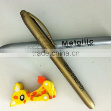 Metallic color permanent marker pen