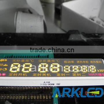 8 digits seven segment led display for water heater