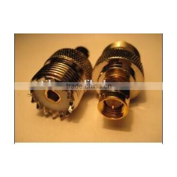 UHF female jack to SMA female RF connector