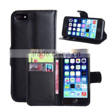 Wholesale Flip Cover pu Leather Cover Mobile Phone Case for Iphone 5