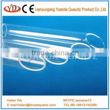 Fused silica heating element glass quartz tube for sale