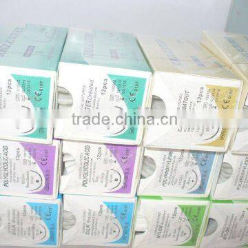 Competitive price suture with needle