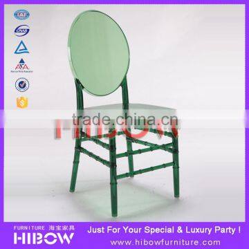 China white resin wedding chairs for sale, resin florence chair H005