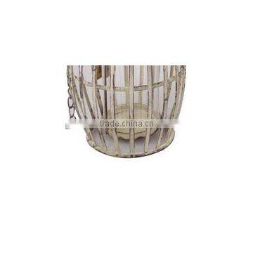 New!High Quality Sliver Golden Brush Iron Wire Candle Lantern photo-6