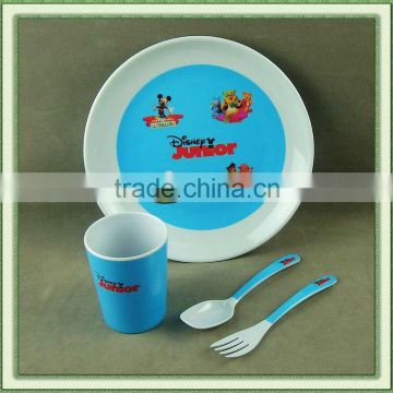 kids melamine dinner set