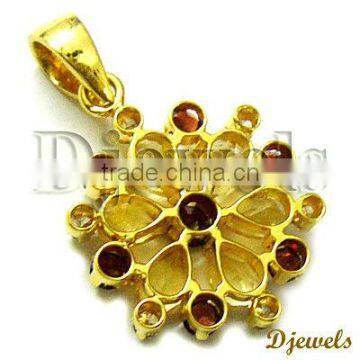 Diamond Gold Pendants, Natural Stone Diamond Pendants, Diamond Jewellery