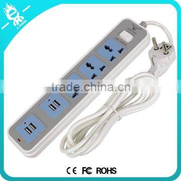 2015 Newest Wholesale Brand Designed High Quality Dual Usb UK Power Strip photo-4