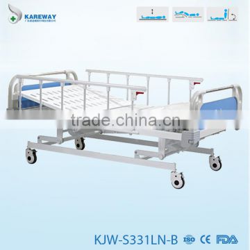 3 cranks manual hospital bed With Extra Width KJW-S331LN-B