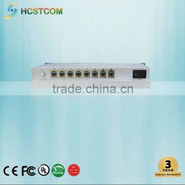 AES/EBU Digital Audio Fiber Optic Transmitter and Receiver