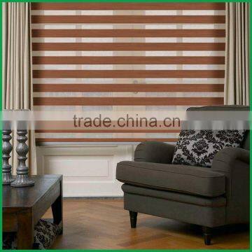 Zebra Roller blinds fabric butterfly pleated zebra window blinds