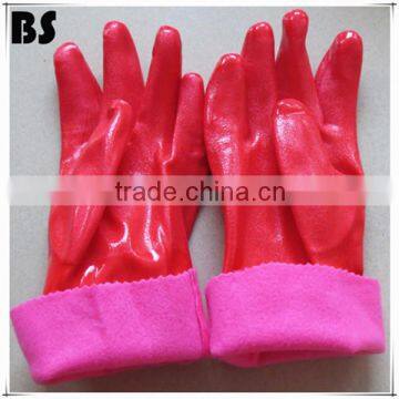 BSSAFETY Sandy finished pvc coated safety gloves, oil resistant working gloves