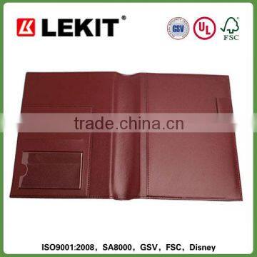 High quality leather notebook cover