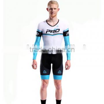 Polyster high quality pro team cycling wear TT skinsuit